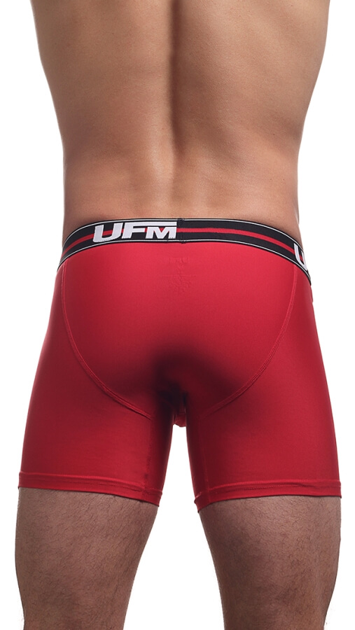 Red Boxer Brief Rear View