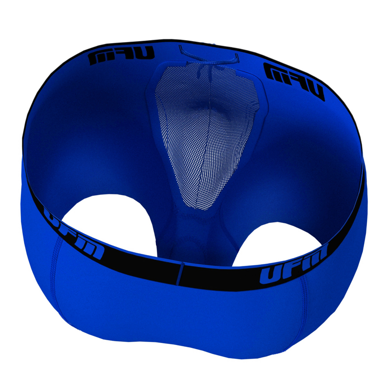 Parent UFM Underwear for Men Work Polyester 9 inch Regular Boxer Brief Blue Inside 800
