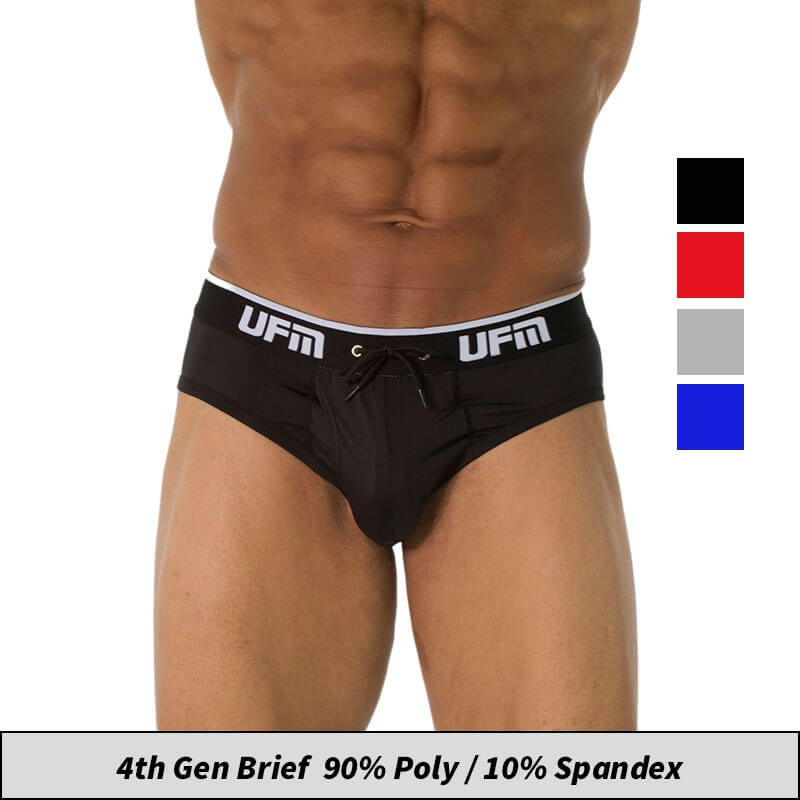 Briefs Polyester-Spandex Big and Tall REG Support Underwear for Men