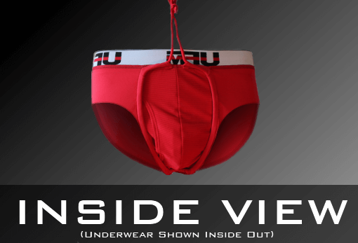 Brief Drawstring view (shown in red for easier viewing)
