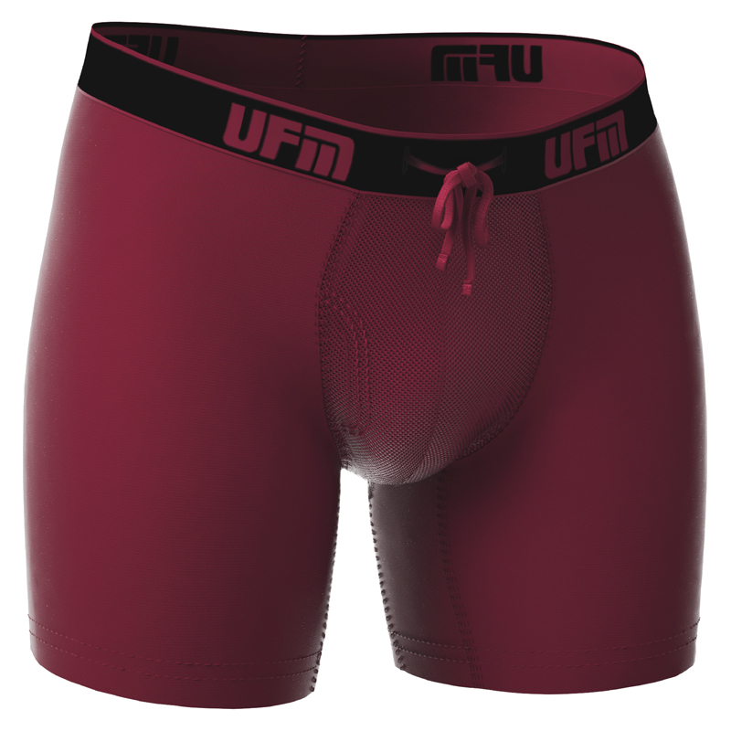 6 inch Polyester-Spandex Work Boxer Briefs REG Support Underwear for Men